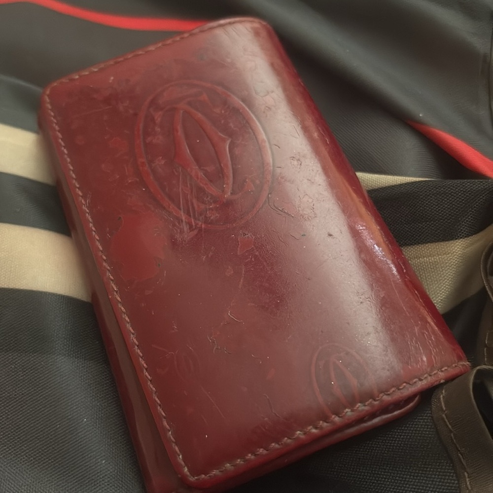 Cartier Chic Red Leather Keycase - Picture 5 of 6